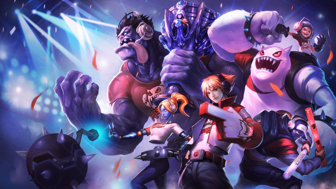 英雄联盟lol,tpa冠军皮肤3840x2160壁纸