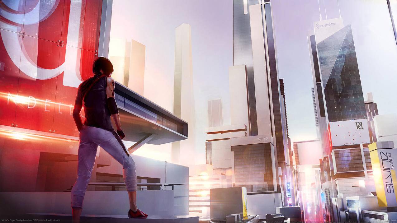 《镜之边缘:催化剂/Mirror,Edge Catalyst》,4K游戏高清壁纸