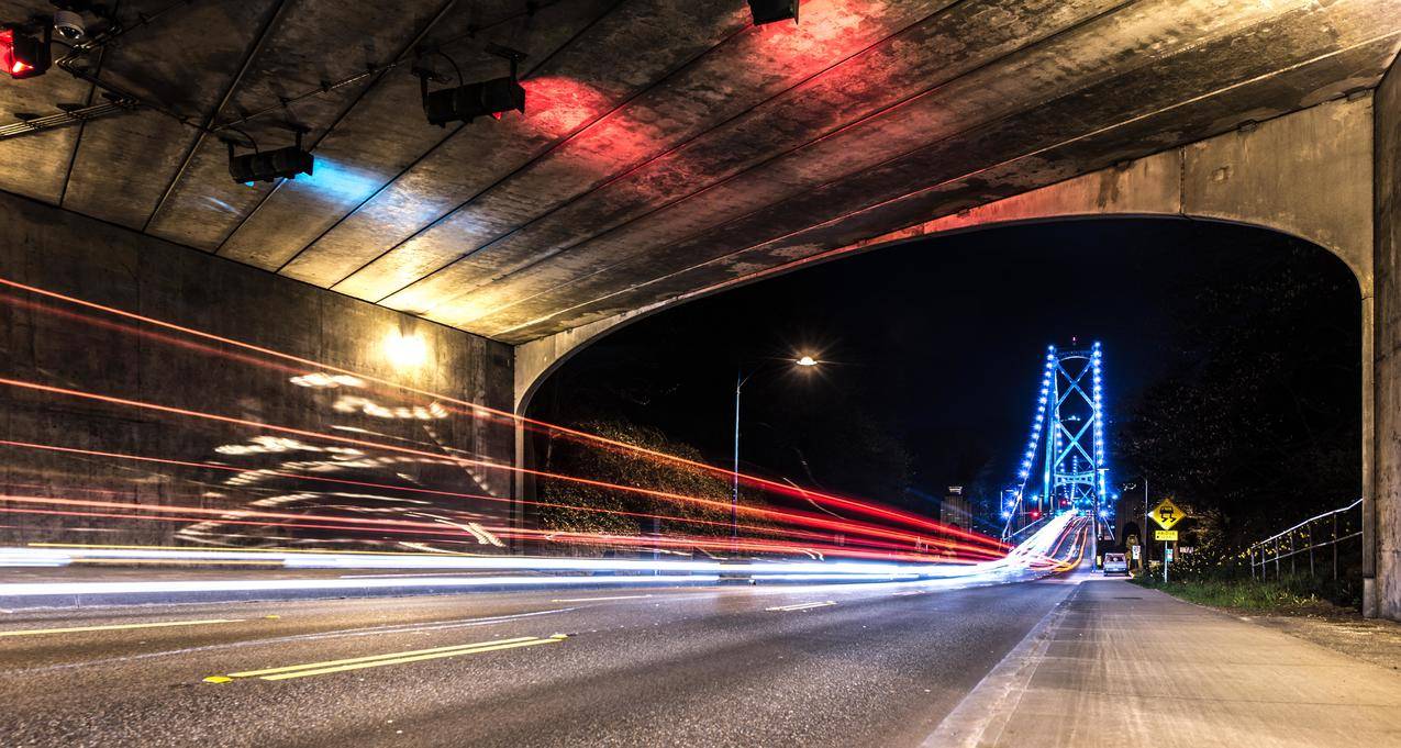 光,路,车,夜cc0可商用图片