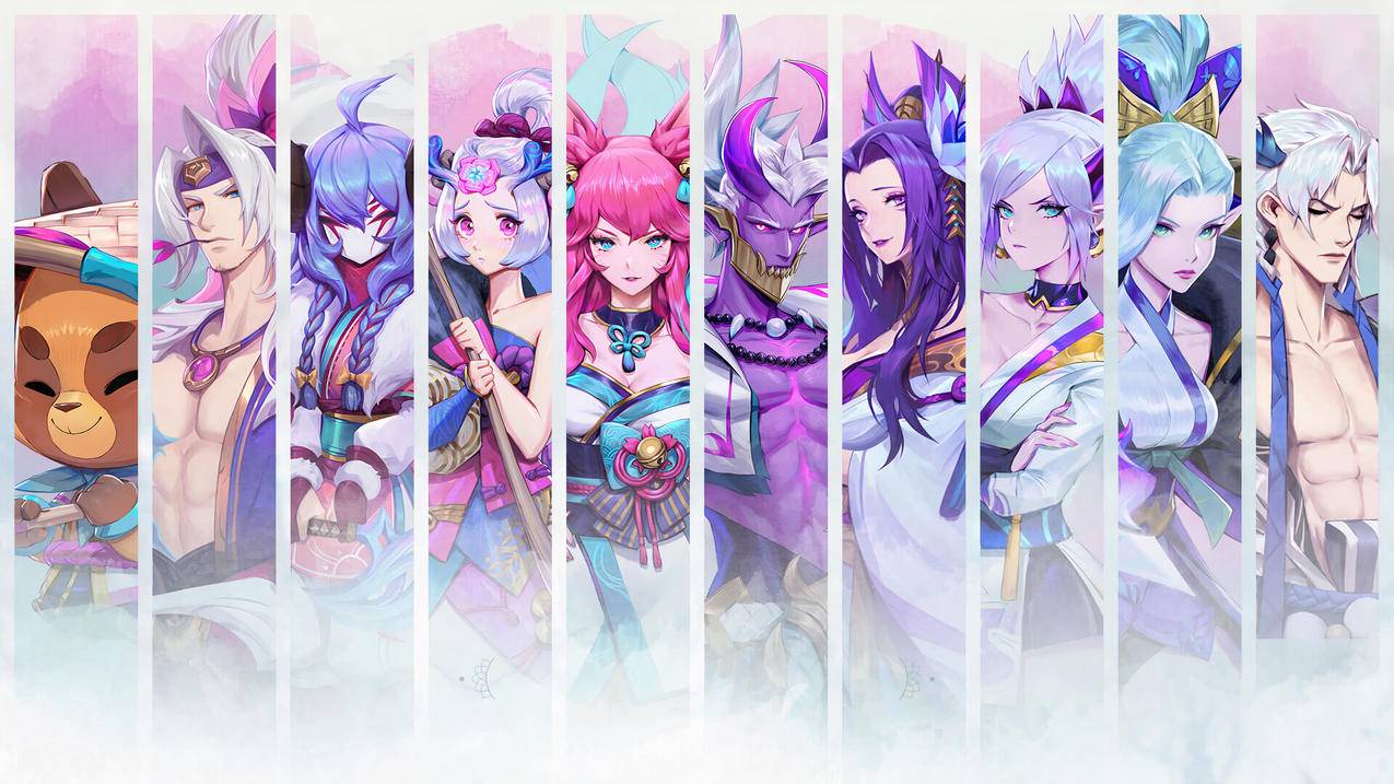 lol英雄联盟Spirit,Blossom,4k高清壁纸3840x2160