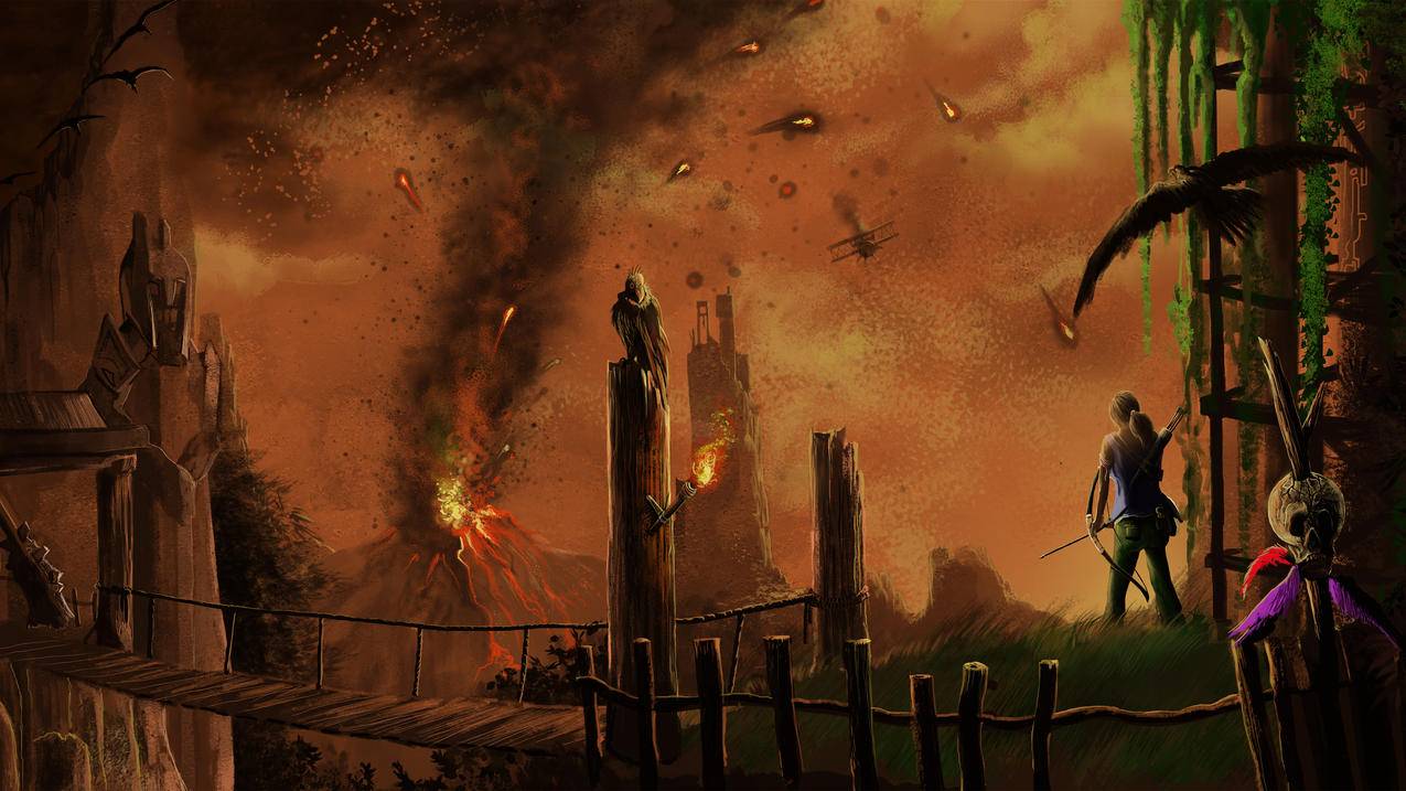 《古墓丽影系列/Tomb,Raider》,4K游戏高清壁纸