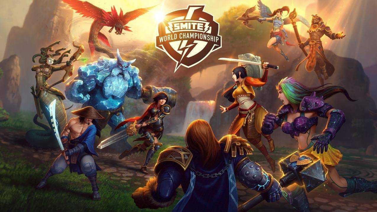 Smite世界总决赛,8K游戏壁纸
