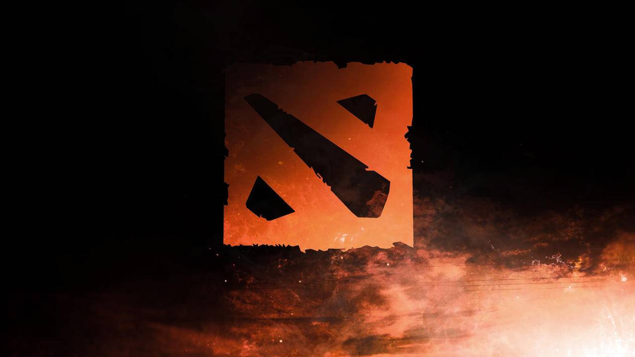 《刀塔2-DOTA2》橙,黑,4K高清壁纸