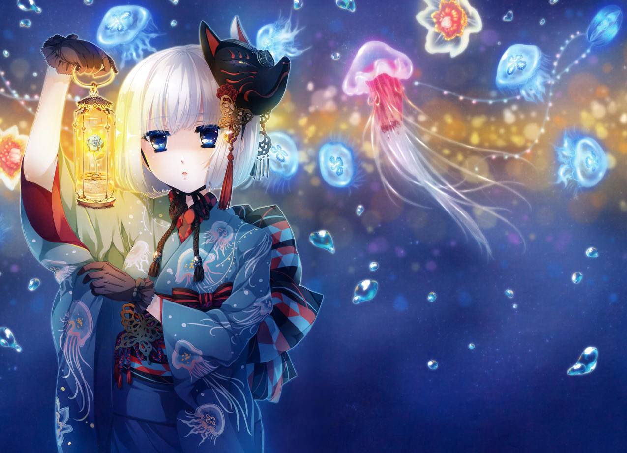 动漫小女孩,海母,4K动漫图片