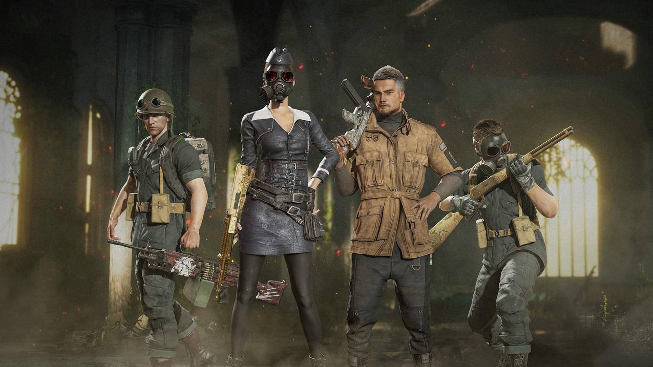 《绝地求生大逃杀/PUBG》,4K游戏高清壁纸