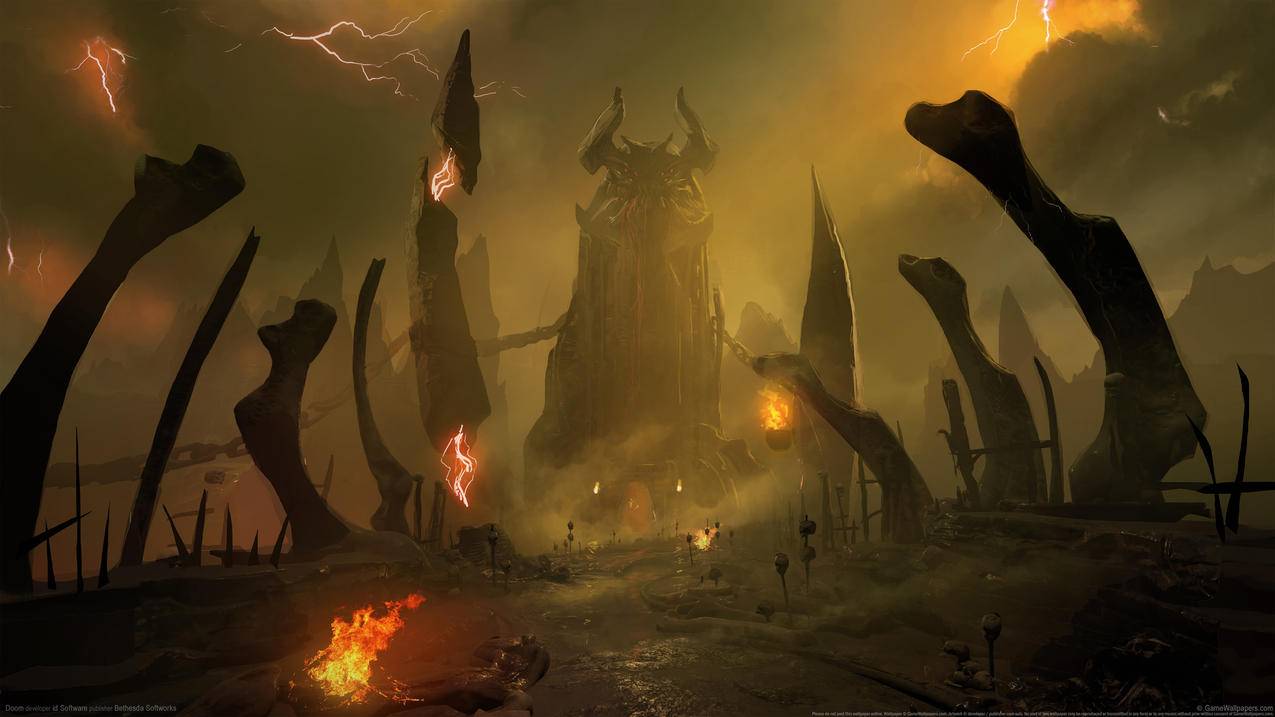 《毁灭战士/Doom》,4K游戏高清壁纸