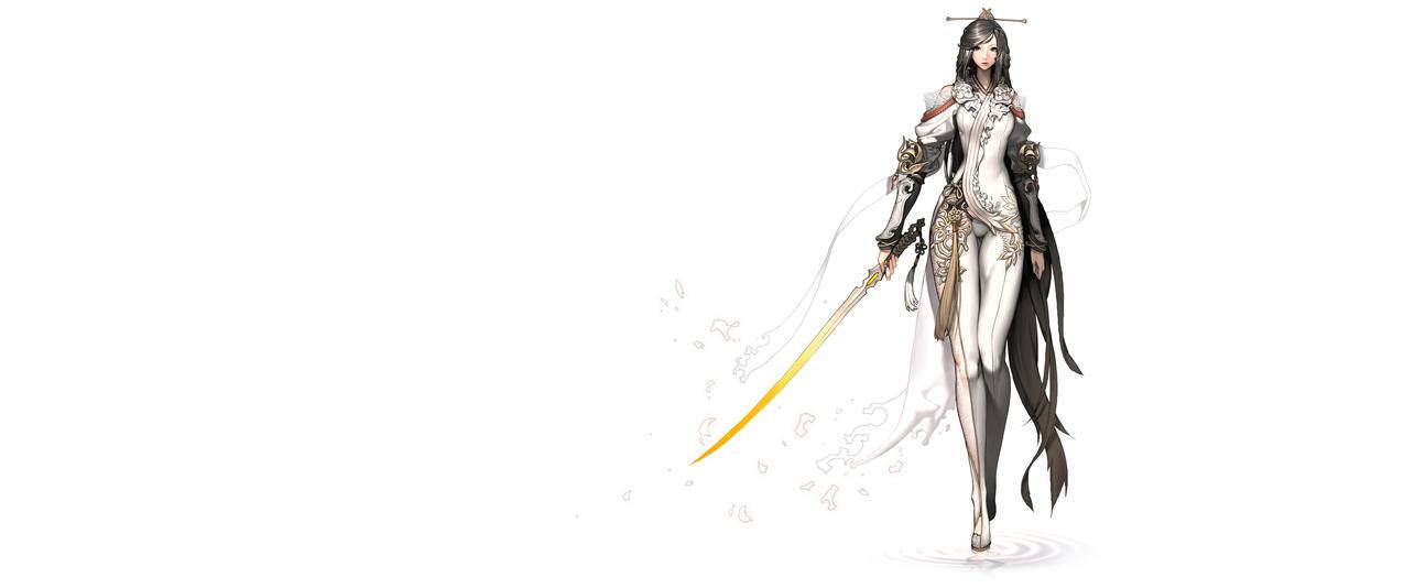 剑灵3440x1440带鱼屏壁纸