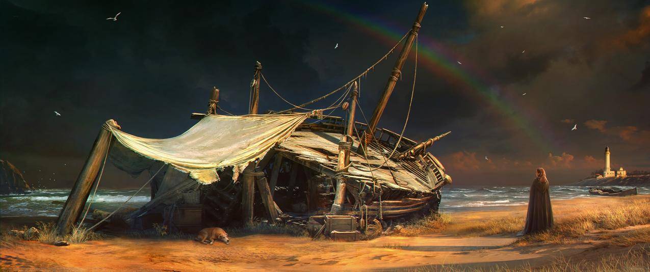 暴风雨过后,作者Vladimir,Manyukhin,3440x1440壁纸