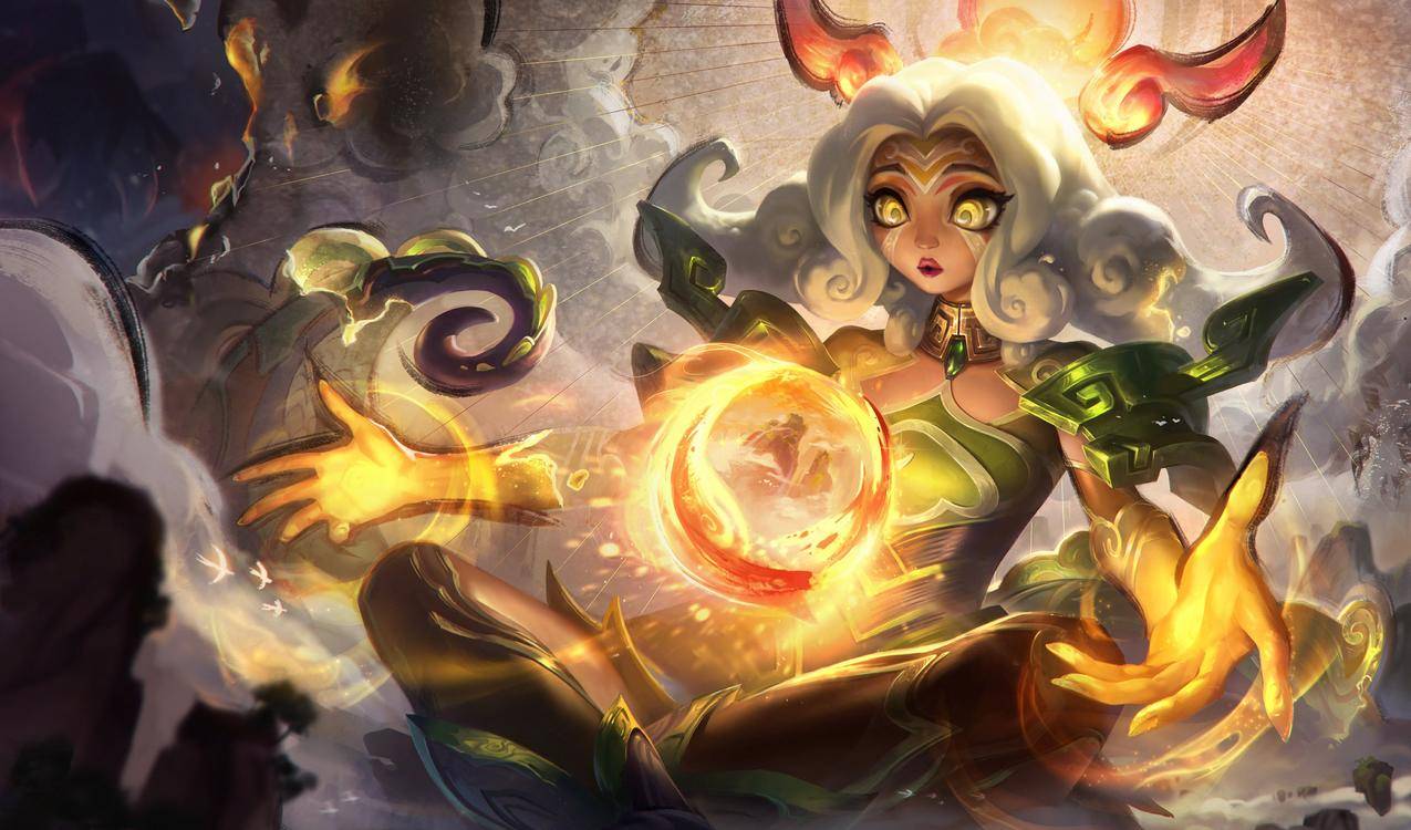 山海绘卷-妮蔻《英雄联盟LOL》2021,4K超清壁纸,4K高清壁纸