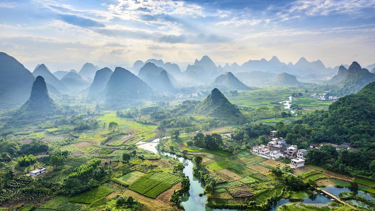 桂林山水,自然风景,4k高清壁纸