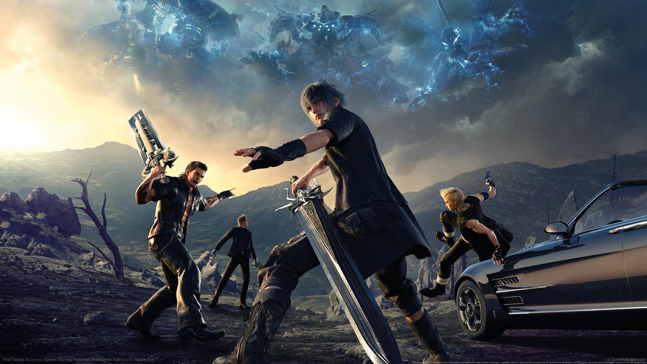 《最终幻想XV/Final,Fantasy,XV》,4K游戏高清壁纸