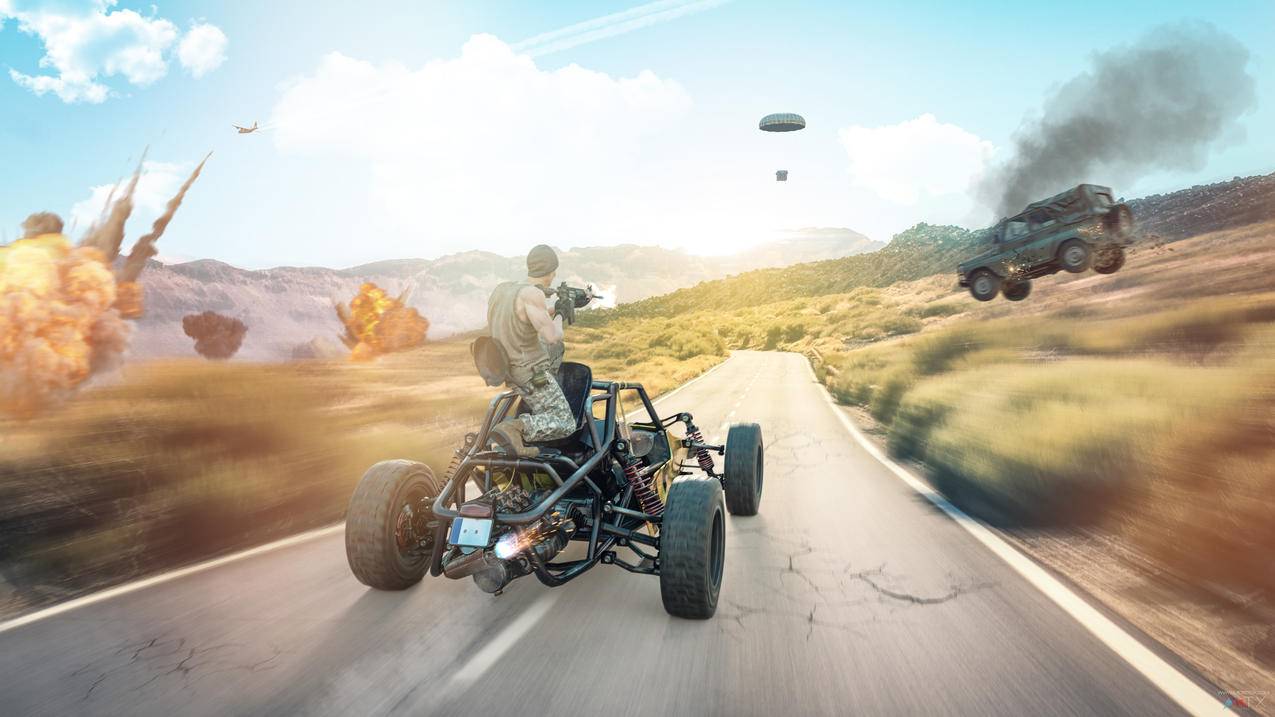 《绝地求生大逃杀/PUBG》,4K游戏高清壁纸