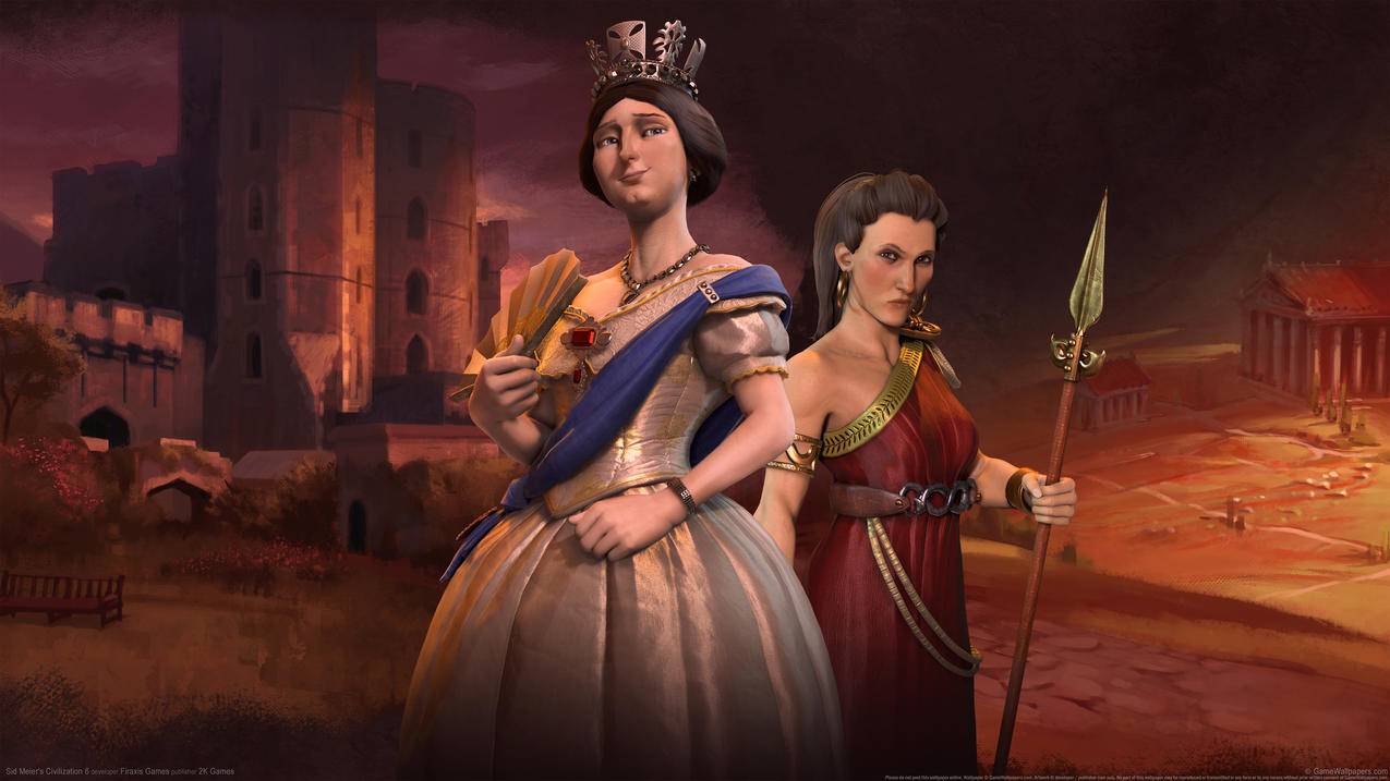 《文明6/Sid,Meier‘s,Civilization,VI》,4K游戏高清壁纸