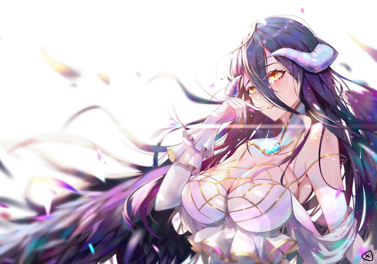 《Fate》牛角,花瓣,4K高清动漫壁纸