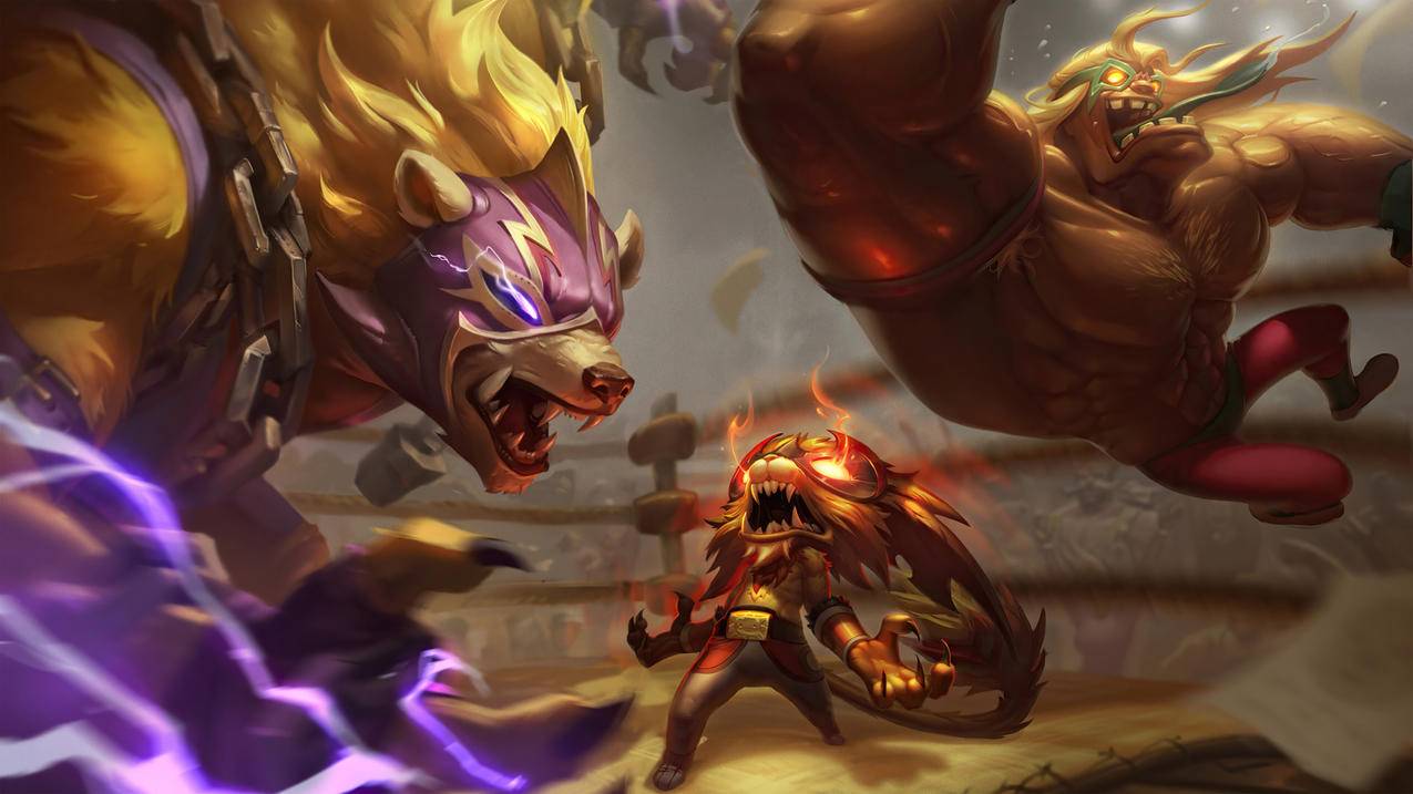 怒熊-沃利贝尔《英雄联盟lol》2020,4K高清图片
