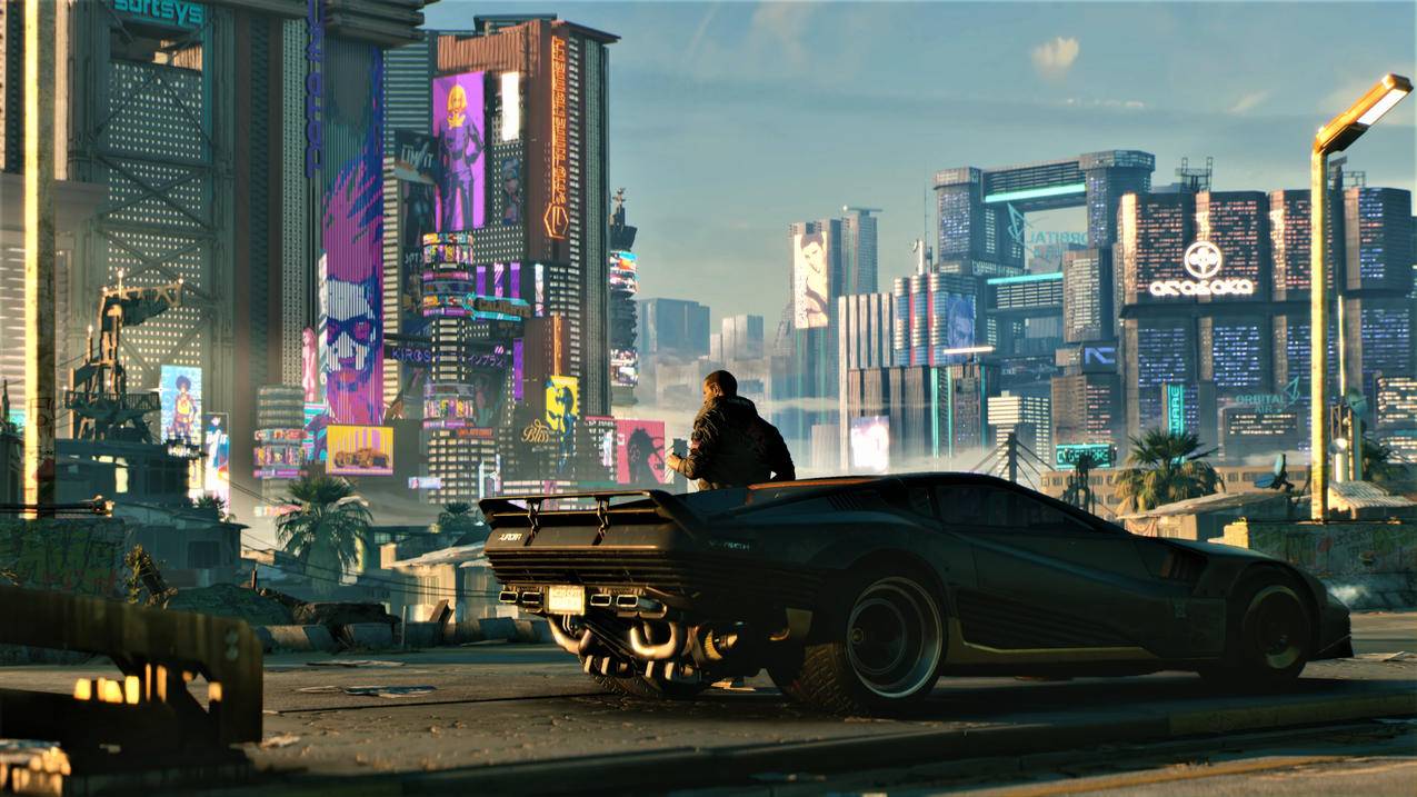 《赛博朋克2077》,4k高清游戏壁纸