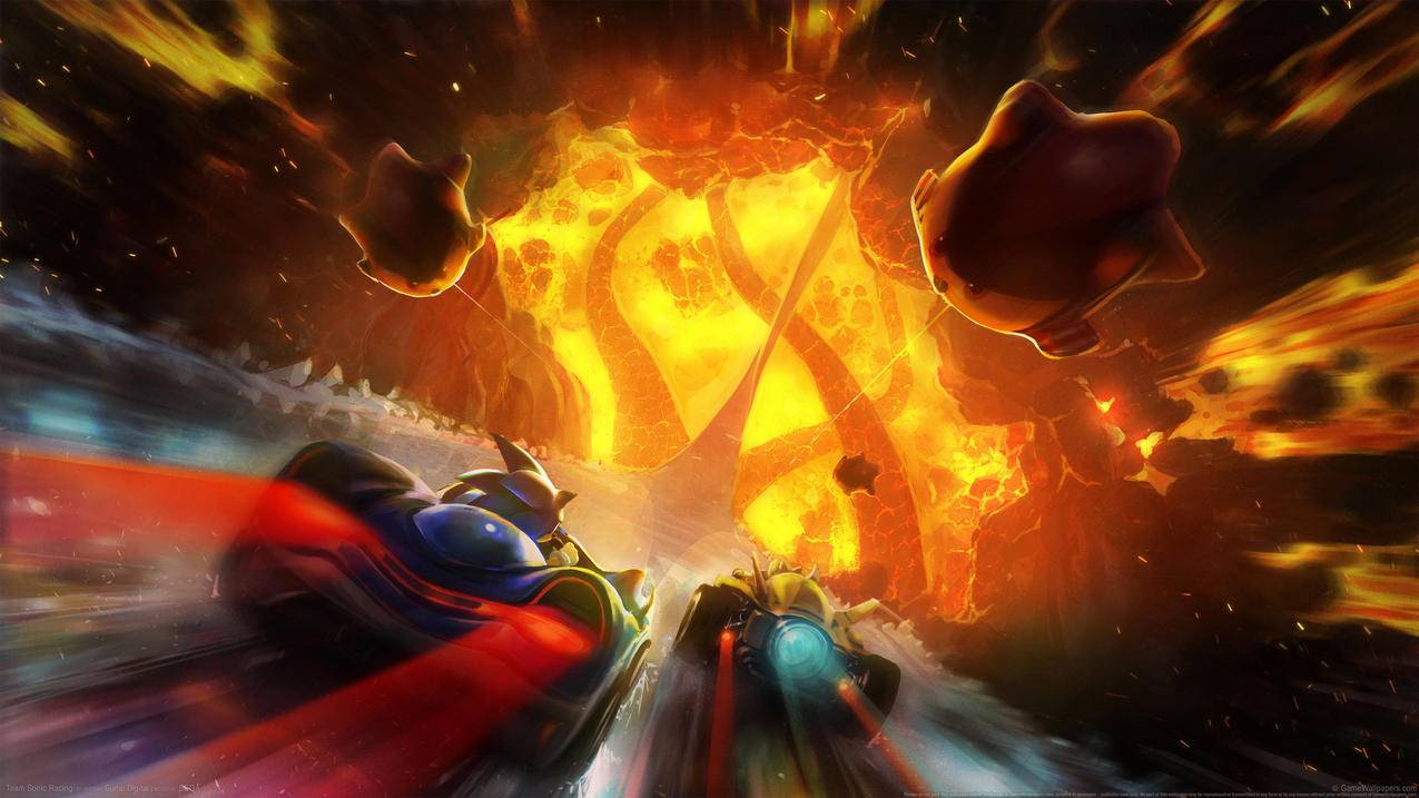 《索尼克团队赛车/Team,Sonic,Racing》,4K游戏高清壁纸