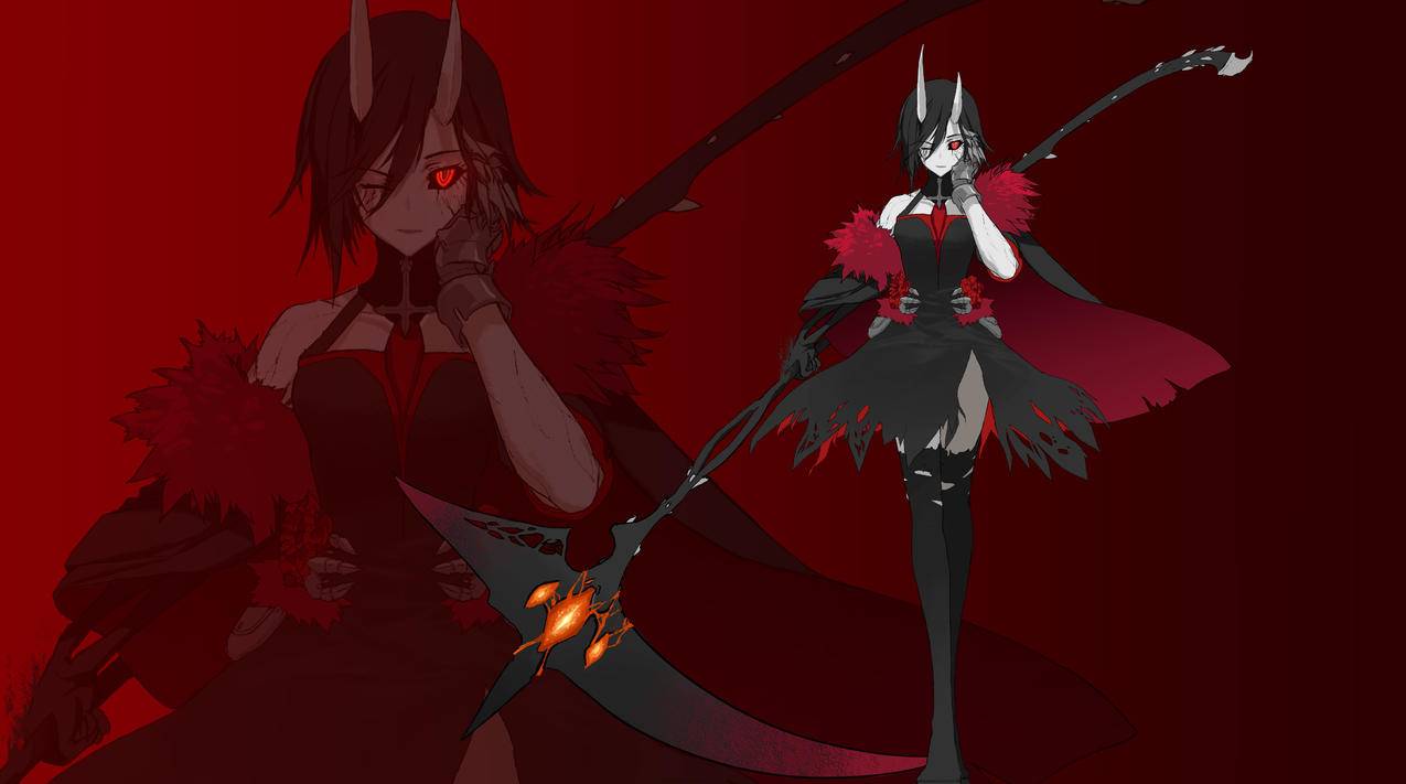 《RWBY》露比・罗丝Ruby,Rose,镰刀,4K高清动漫壁纸
