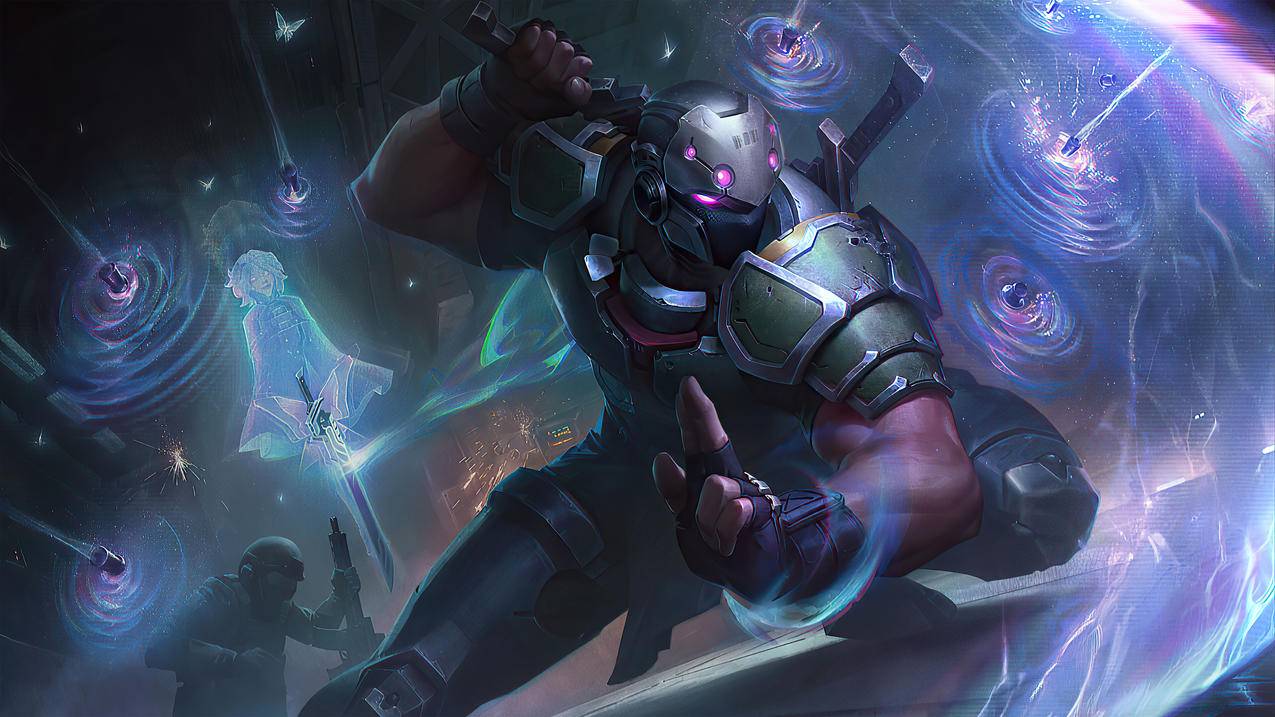 灵能特工-,慎《英雄联盟LOL》2020,4K高清原画壁纸