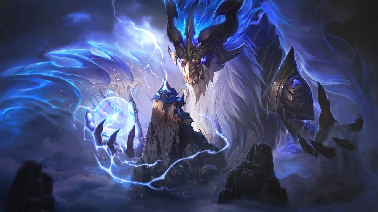 神龙尊者-奥瑞利安索尔《英雄联盟lol》2020,4K游戏壁纸