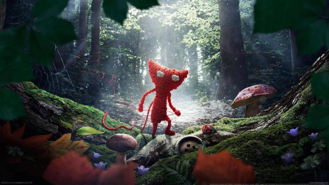《毛线小精灵/Unravel》,4K游戏高清壁纸