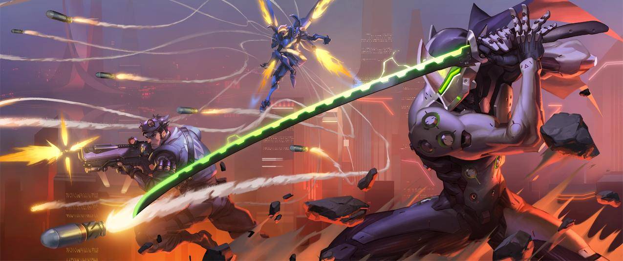 overwatch,守望先锋源氏高清图片