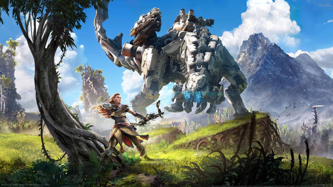 《地平线:零之曙光-Horizon Zero,Dawn》,4K高清壁纸