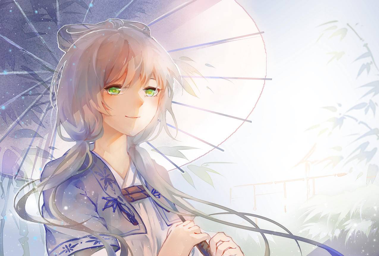 VOCALOID洛天依,中国风,4k动漫高清壁纸