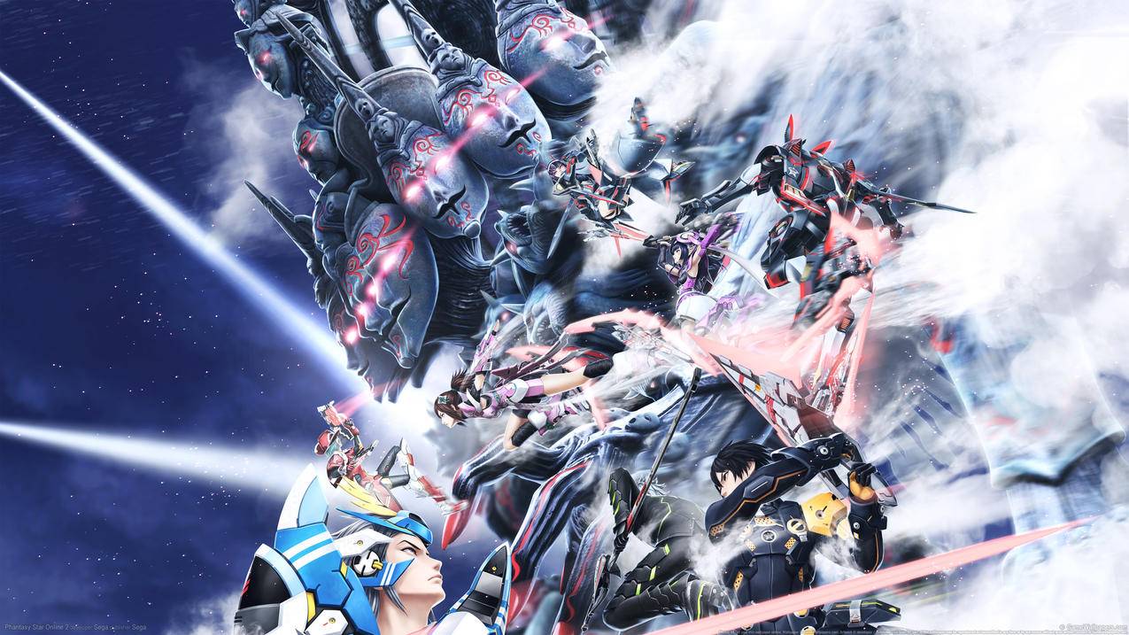 《梦幻之星Online2/Phantasy,Star,Online,2》,4K游戏高清壁纸