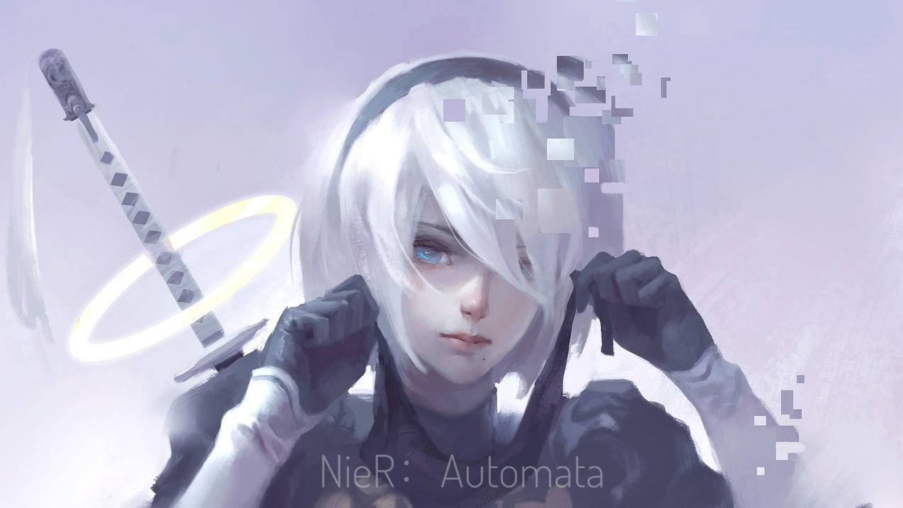 《尼尔：机械纪元/NieR,Automata》,4k高清壁纸