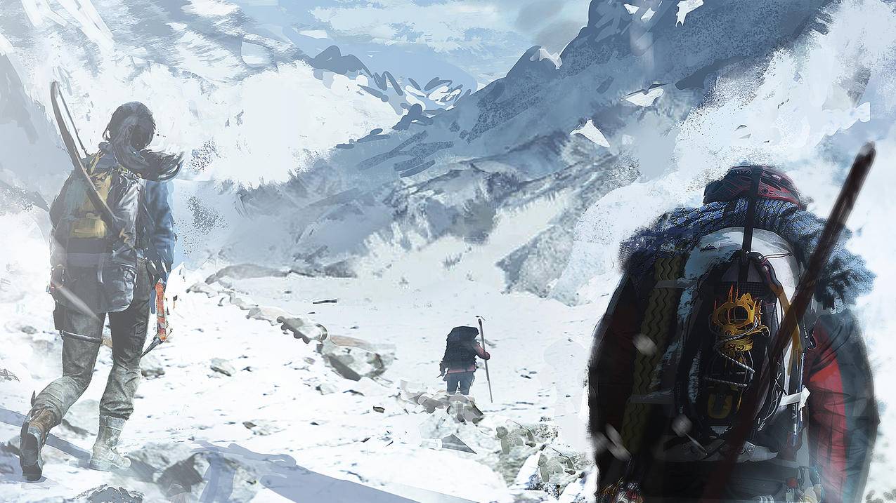 《古墓丽影系列/Tomb,Raider》,4K游戏高清壁纸