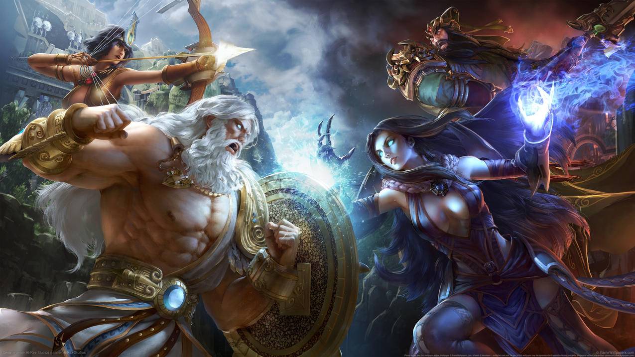 《神之浩劫/Smite》,4K游戏高清壁纸