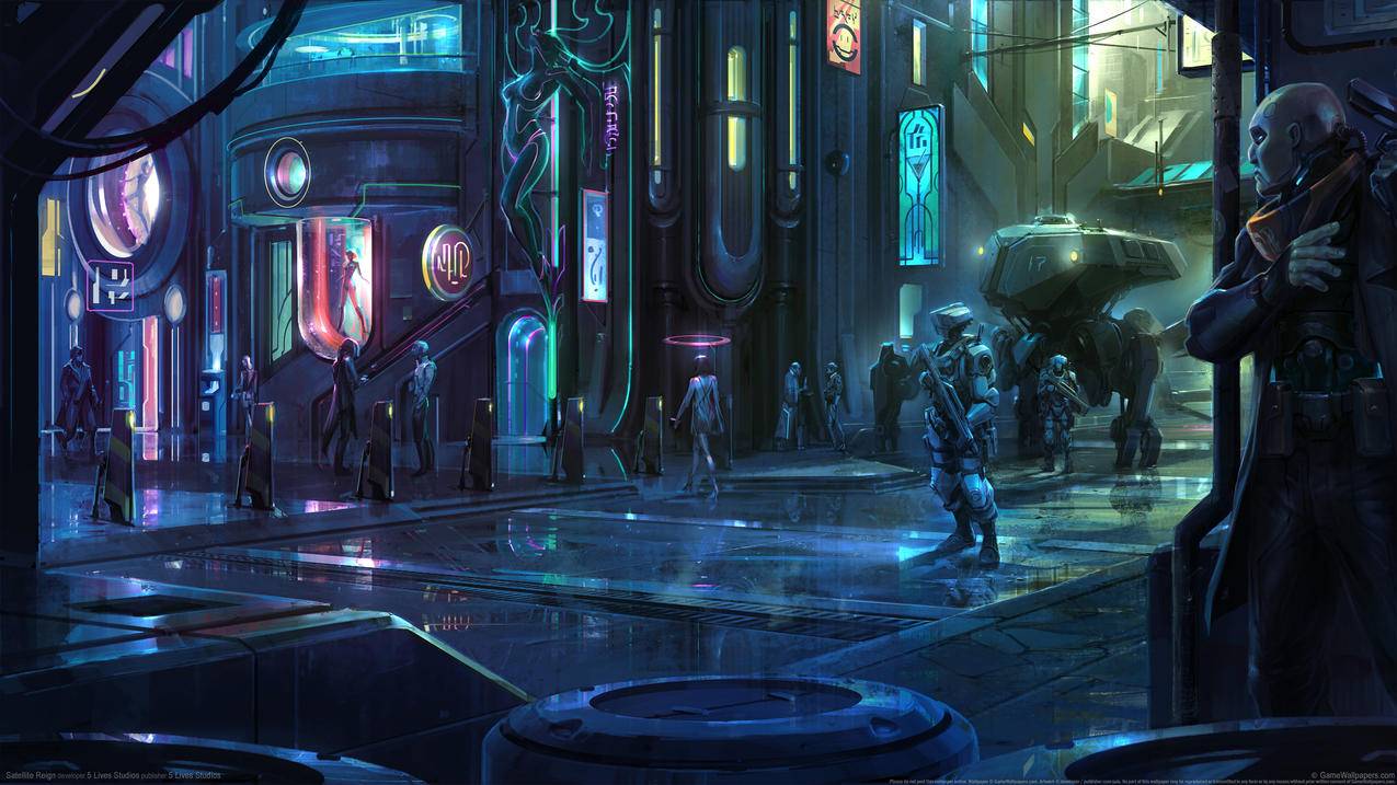 《卫星统治/Satellite,Reign》,4K游戏高清壁纸