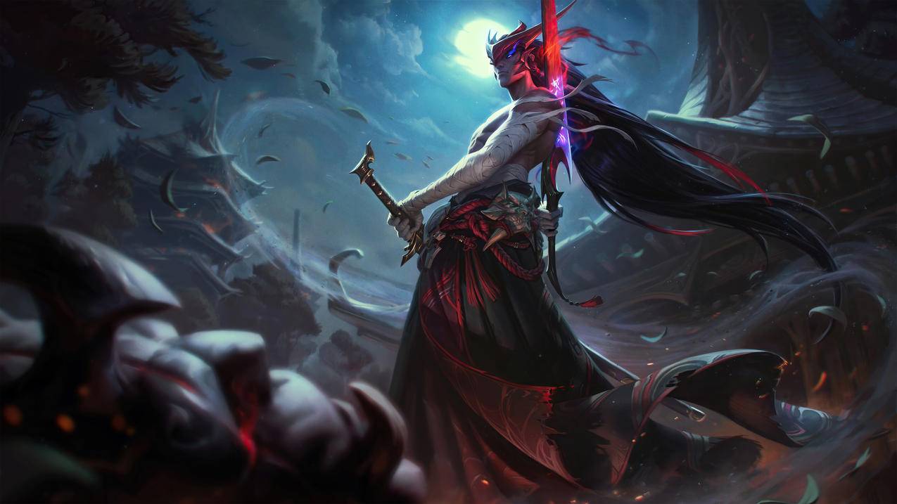 封魔剑魂-永恩《英雄联盟LOL》2020,4K高清壁纸