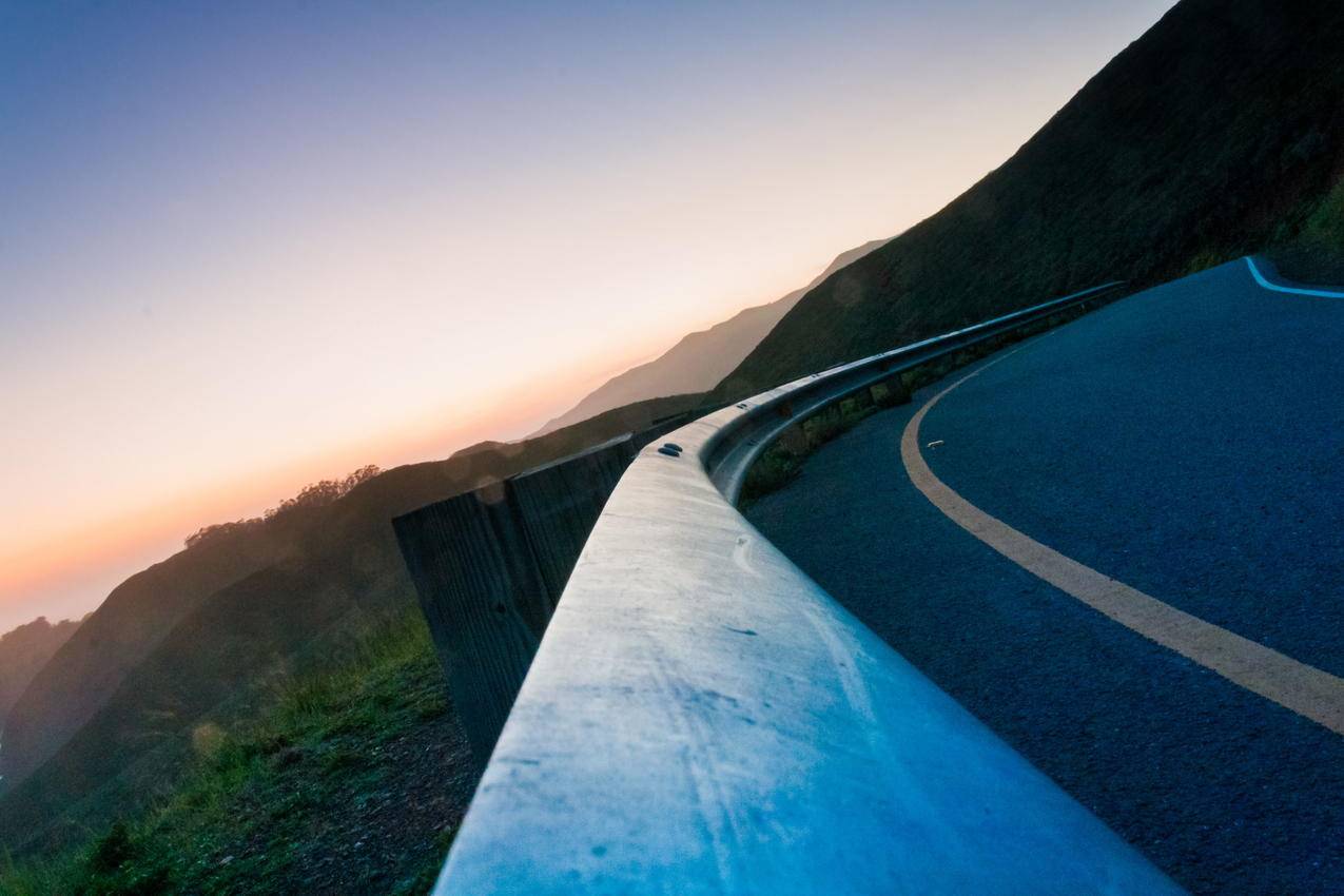 公路,山路,绿色,4k壁纸