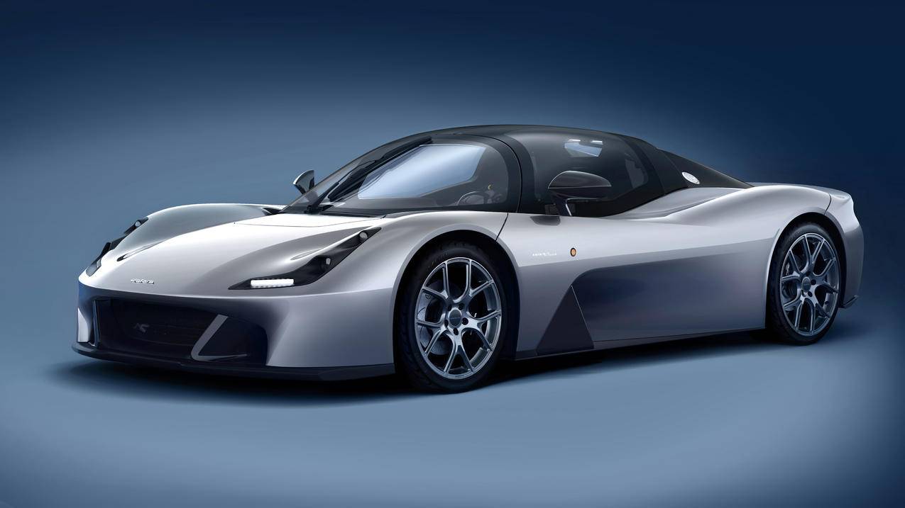 Dallara,Stradale,白色超级跑车,4k高清壁纸