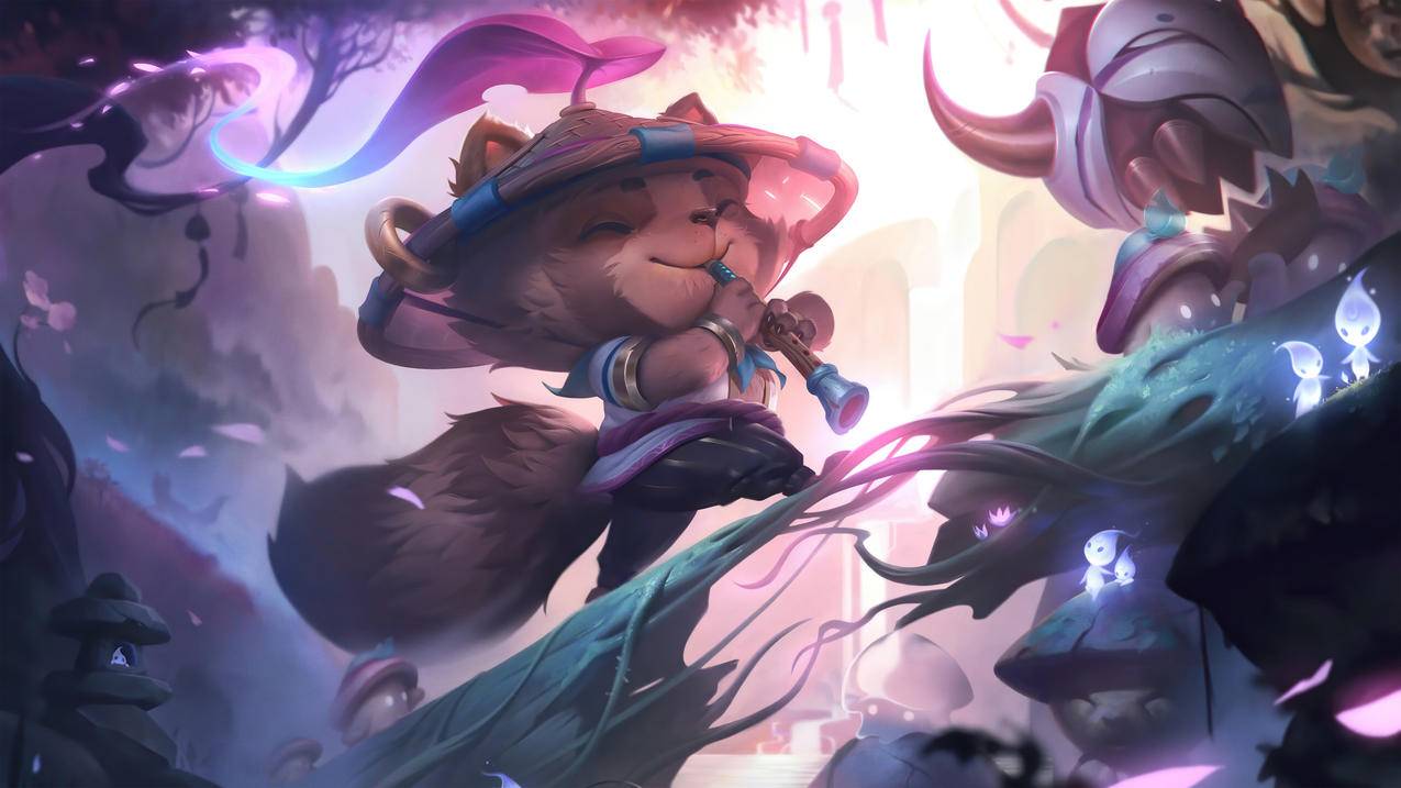 灵魂莲华-提莫《英雄联盟LOL》2020,4K游戏图片