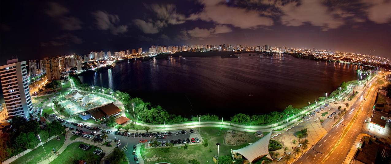 圣路易斯泻湖生态公园3440x1440风景壁纸
