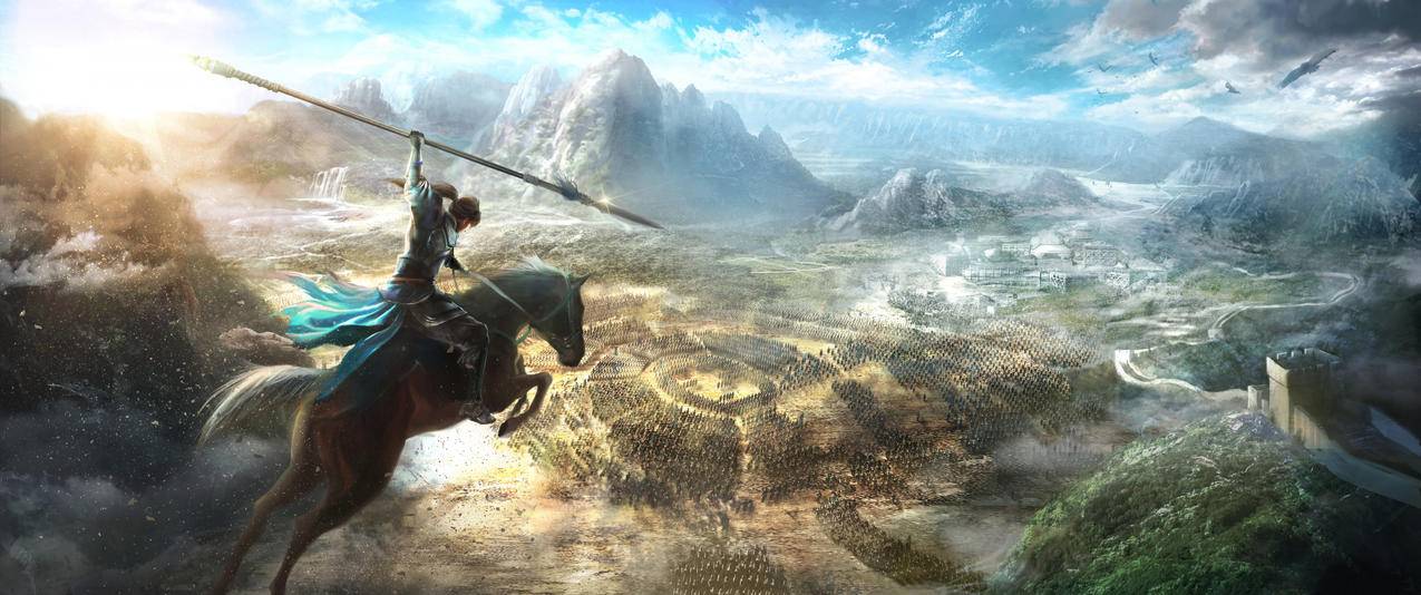 真三国无双8,3440x1440游戏壁纸