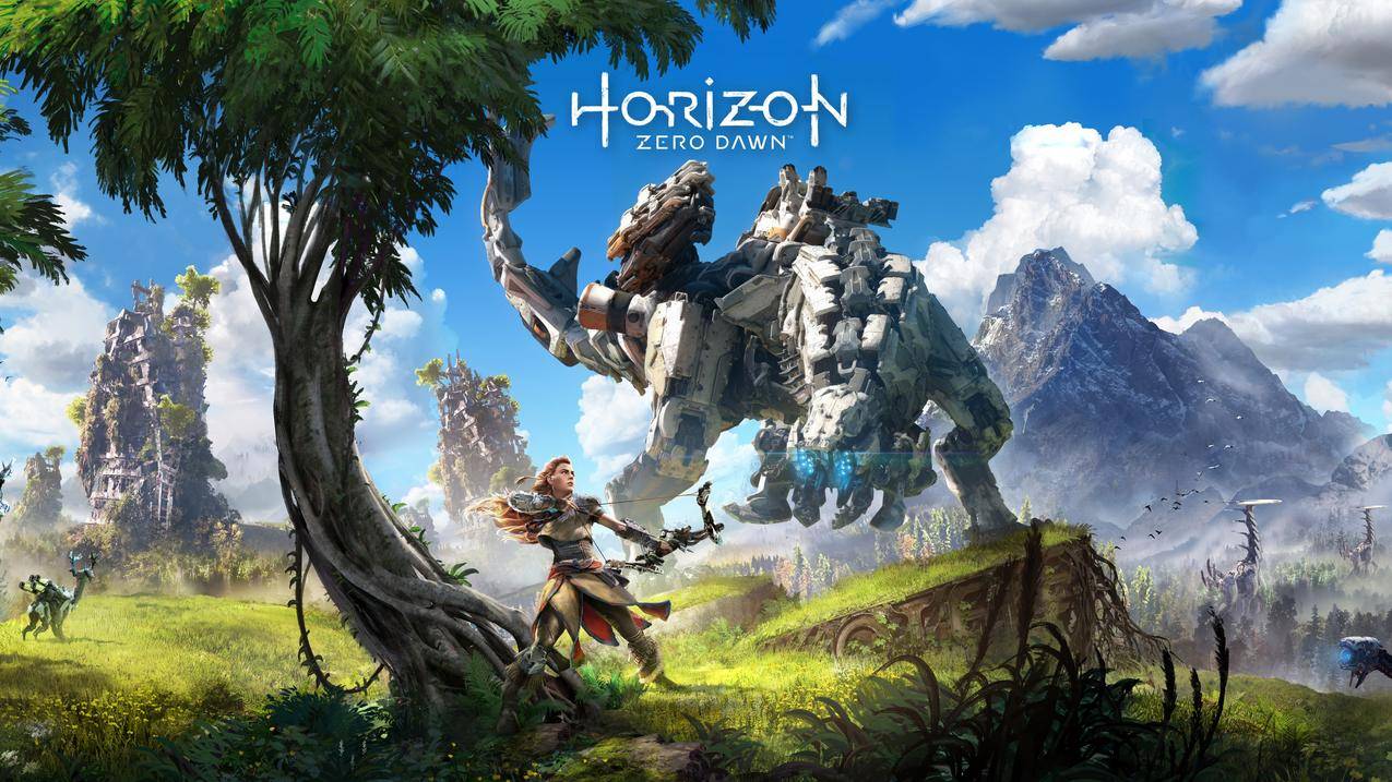 地平线黎明时分HorizonZero,Dawn4K游戏壁纸