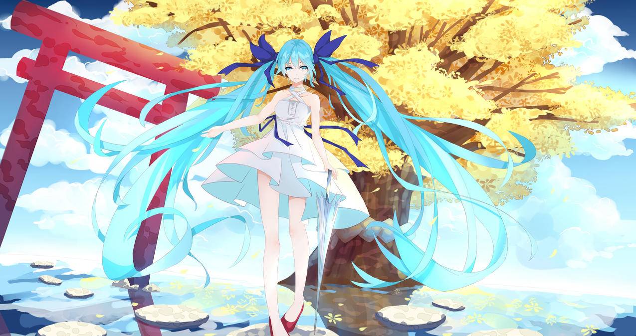 VOCALOID初音女孩,4K高清动漫壁纸