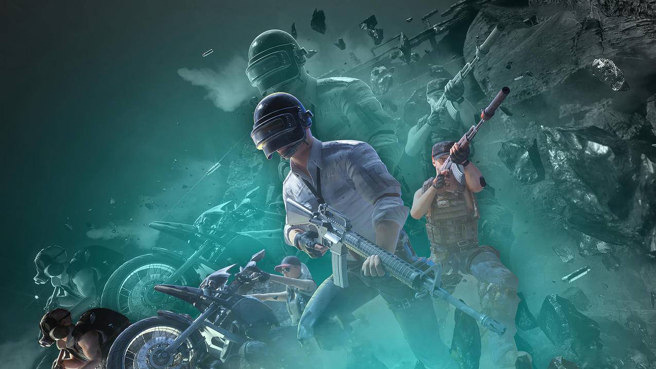 《绝地求生PUBG》进军,幻影,4K高清壁纸