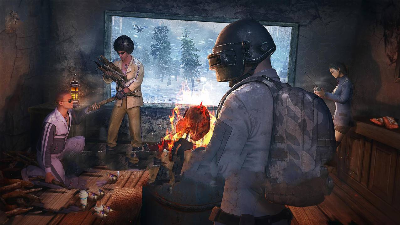 烤鸡《绝地求生（PUBG）》2020,4K游戏高清壁纸