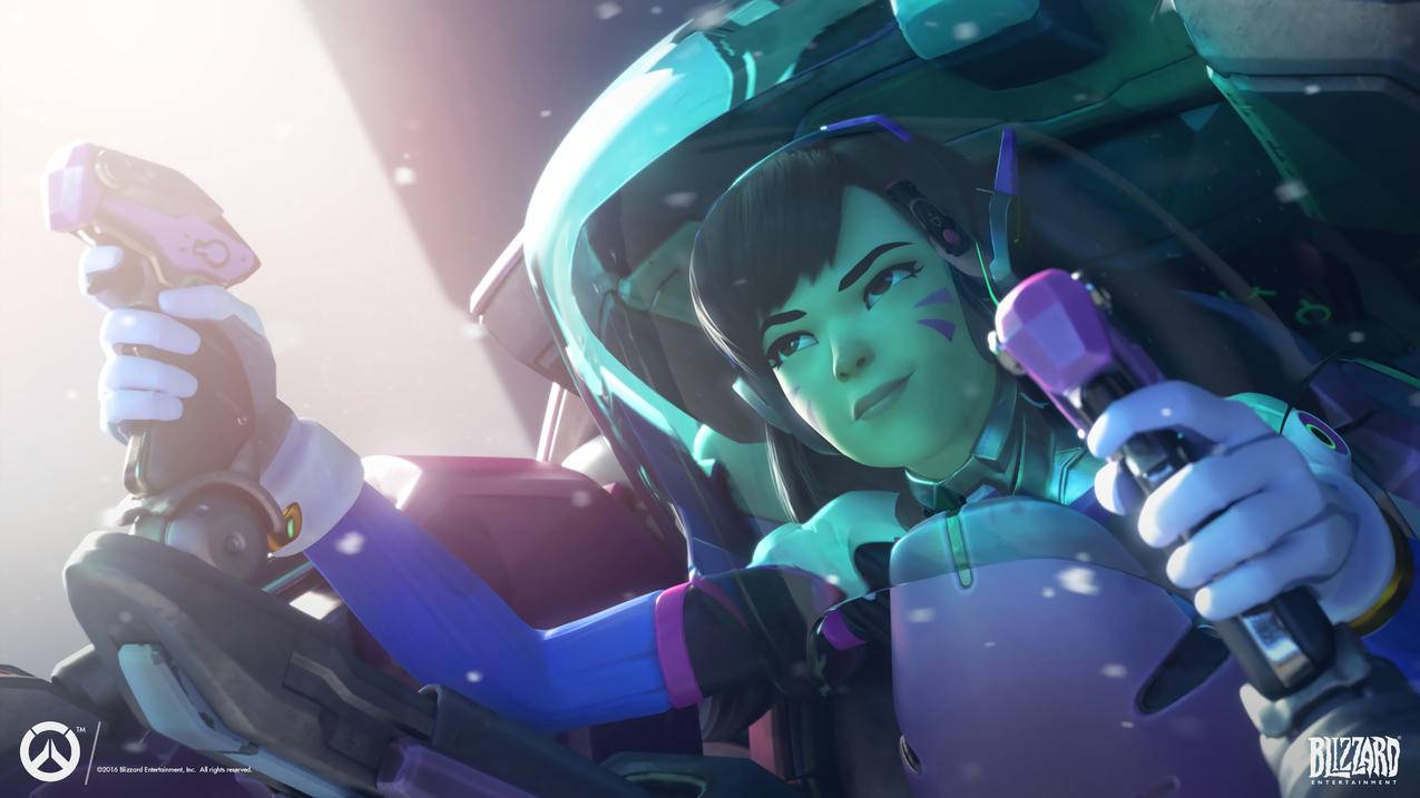Dva,守望先锋,4k高清壁纸