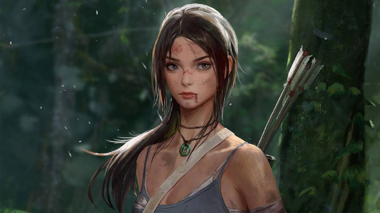 《古墓丽影Tomb,Raider》4K高清游戏壁纸