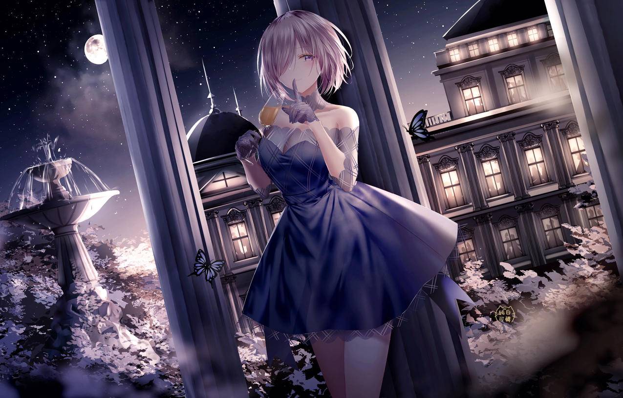 《Fate/Grand,Order》Fate,玛修基列莱特,4K动漫壁纸