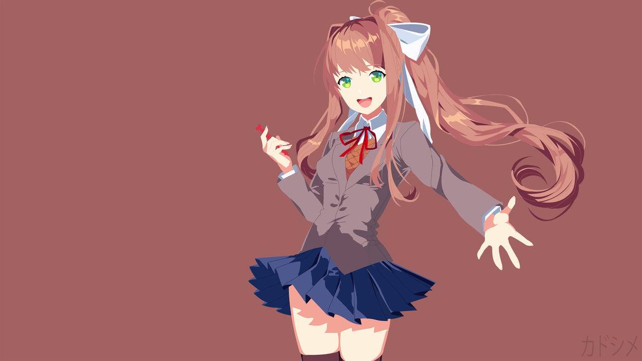 心跳文学部,Doki,Doki,Literature,Club,4k高清动漫壁纸