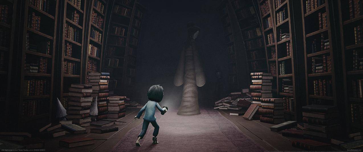小小噩梦Little,Nightmares带鱼屏壁纸3440x1440