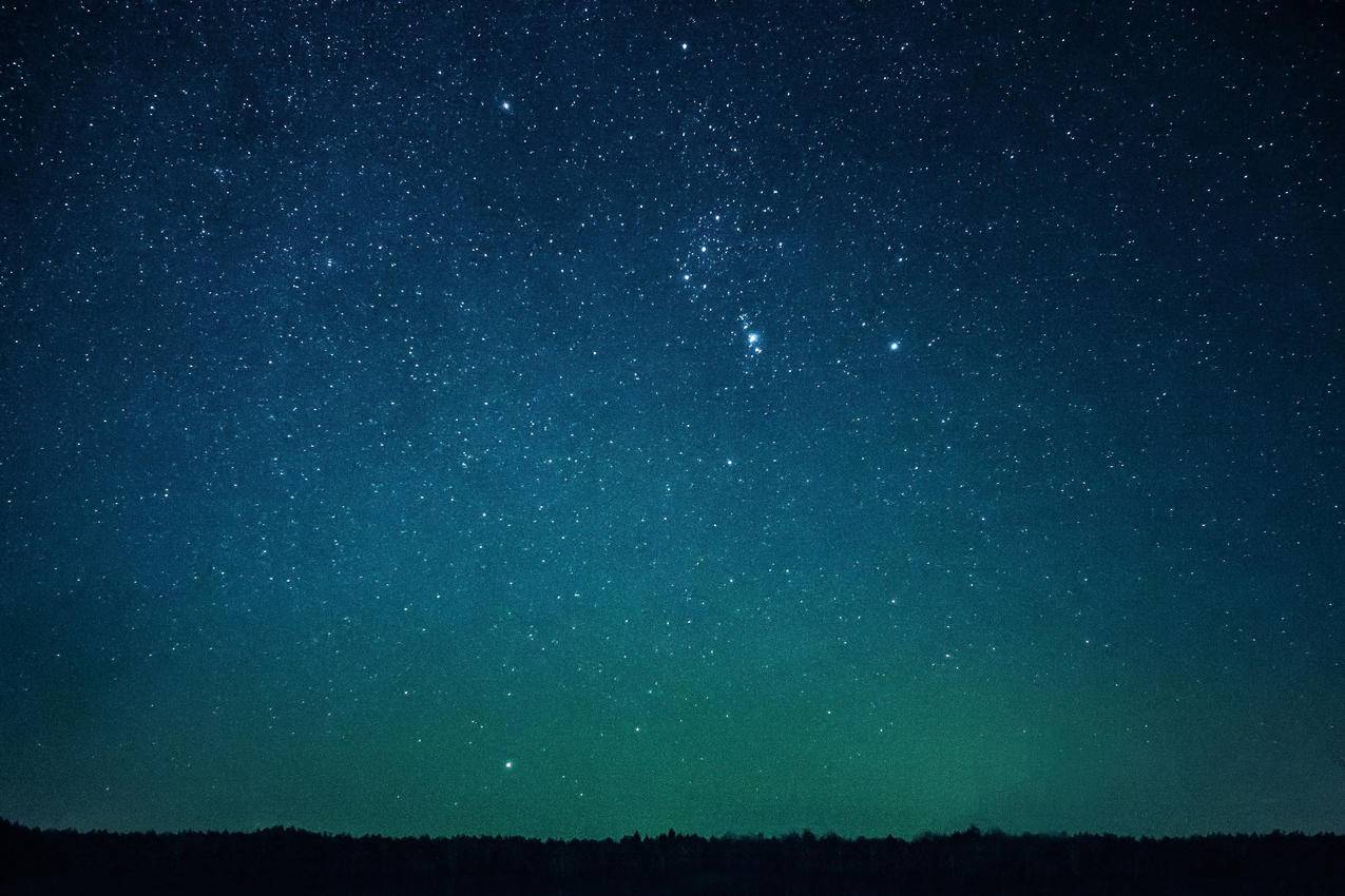 夜空中的星星