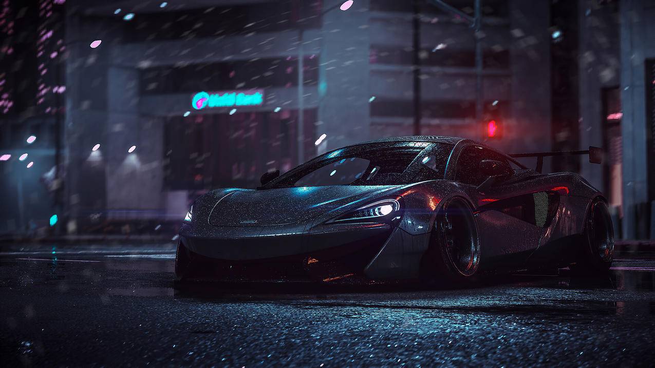 《极速激战Need,for,Speed》迈凯伦570S,4K高清电脑图片